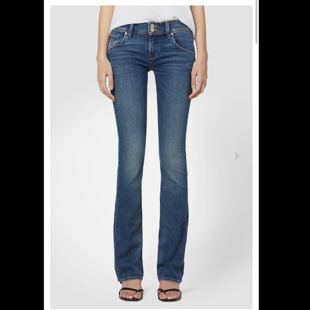 Hudson Signature Midrise Bootcut Jeans